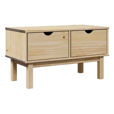 vidaXL Hallway Bench Storage Bench Hall Seat Toy Chest Bench Solid Wood Pine