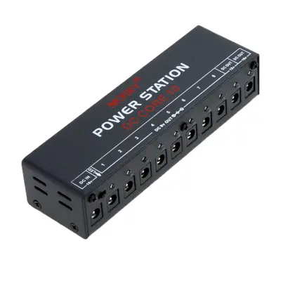 (EU plug) Mini Power Supply for 9V 12V 18V Guitar Effect Pedal Ten Isolated Outputs Compact Port