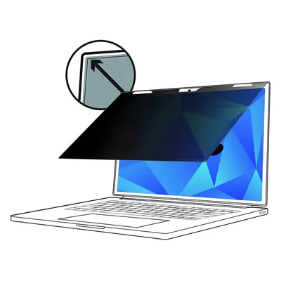 3M Privacy Filter for Apple MacBook Pro 2021 with Comply Flip Attach, 16:10 (PFNAP011)