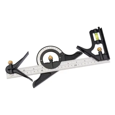 Combination Square with Centre Head and Protractor, 300mm