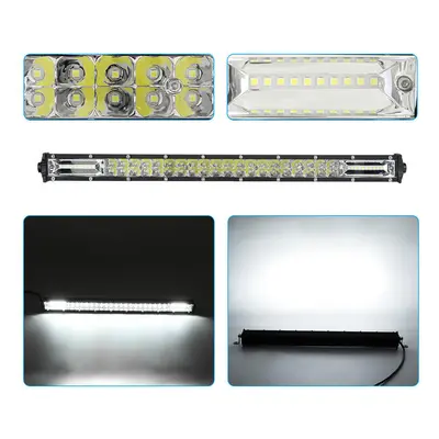 20 Inch 10V-30V 6000K 180W Double Row LED Work Light Bar Spot Beam Waterproof For Offroad Truck 