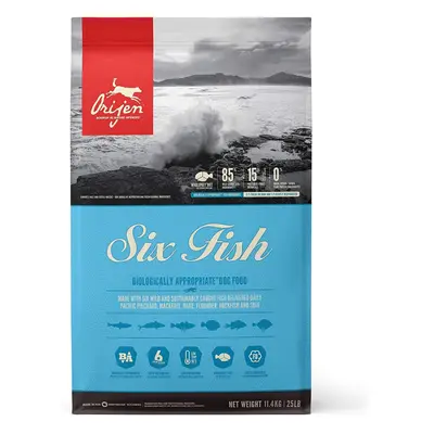 Orijen Six Fish Dog Food, 11.4 kg