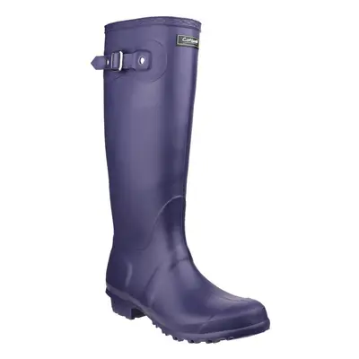 (3 UK, Purple) Cotswold Sandringham Buckle-Up Womens Wellington Boots