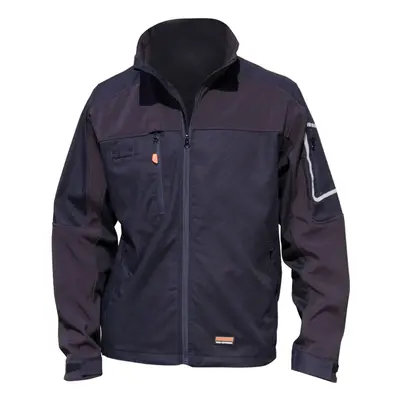 (S, Navy Blue) Result Mens Sabre Stretch Work Performance Jacket