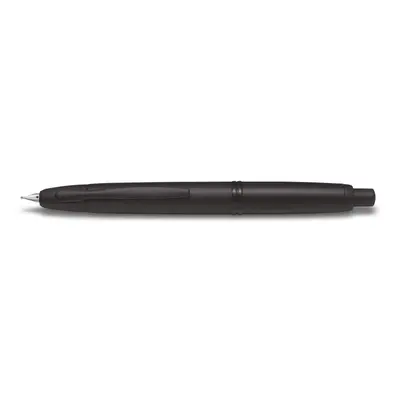 Pilot Capless Medium Retractable Fountain Pen Graphite - Matt Black