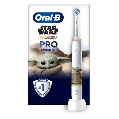 Pro Junior Kids Electric Toothbrush, Gifts For Kids, Star Wars Mandalorian Handle, Toothbrush He