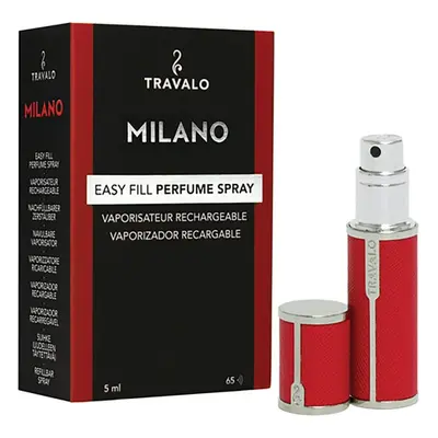 Travalo Milano HD Elegance Perfume Spray Refill, Red