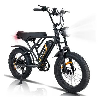 (KOOLUX Electric Bikes,20'' Off-Road E Bike with 4.0 Fat Tire,500W Motor and 48V 15Ah Battery, 7