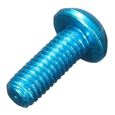 (Blue) 50Pcs M38mm Hex Socket Screws Round Head Cap Screw Aluminum Alloy