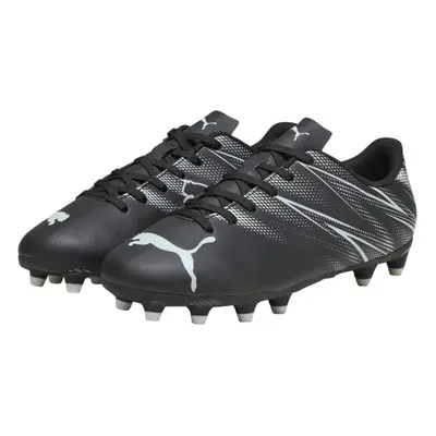 (4 UK, Black/Silver) Puma Childrens/Kids Attacanto Turf Training Football Boots