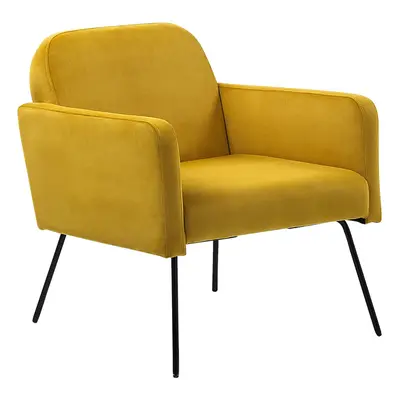 Armchair NARKEN Velvet Mustard