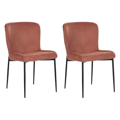 Set of Dining Chairs ADA Brown