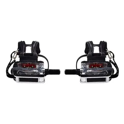 SPD Pedals for Spin Bike with Toe Cages for Shimano Clip Pedals Indoor Exercise Cycling Platform