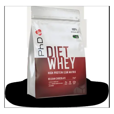 (Belgian Chocolate, kg) PhD Nutrition Diet Whey Slimming Weight Loss Meal Replacement Protein Sh