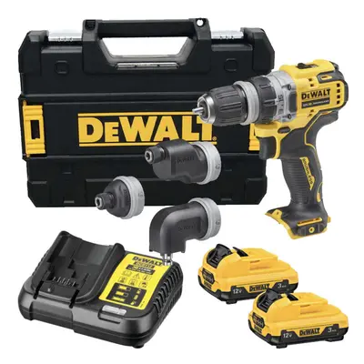 DeWALT DCD703L2T 12V XR Brushless Multi-Head Drill Driver x 3.0Ah