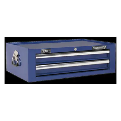 Mid-Box Drawer with Ball-Bearing Slides - Blue