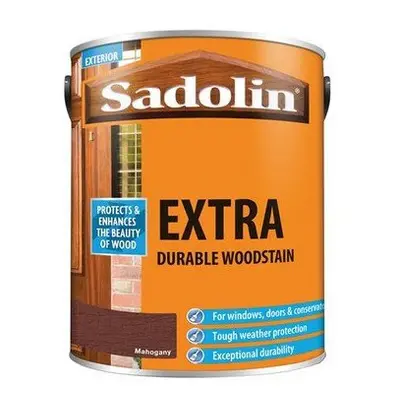 Sadolin Extra Durable Woodstain Mahogany Litre