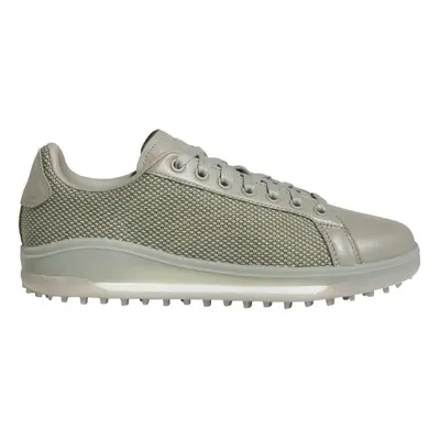 (UK 9.5, Silver Pebble/Olive Stripe) adidas Golf Mens Go-To Spikeless Recycled Material Casual G