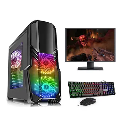 FCS Fast Gaming PC Full Setup - Core i5-4570 8GB RAM 1TB GT730 2GB