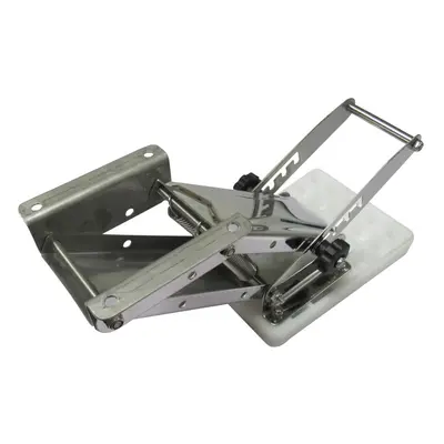 (25HP - 60KG, White) Adjustable Auxiliary Outboard Motor Bracket