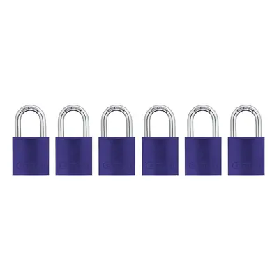 ABUS 72/40 Aluminum Safety Padlock Keyed Alike, Inch Shackle, Count, Purple, Piece