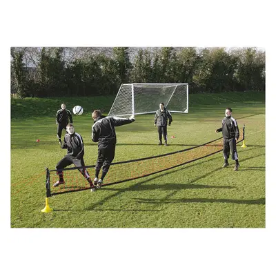 30ft Football Tennis Training Net Set Garden Pitch Mini Game Skill Touch Control