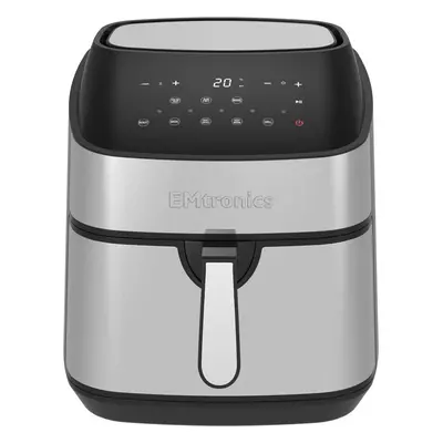 EMtronics Litre Digital Air Fryer - Stainless Steel