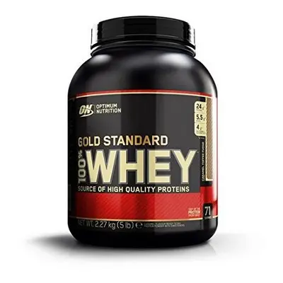 Optimum Nutrition Gold Standard 100% Whey Protein 2.27 kg, Caramel Toffee Fudge