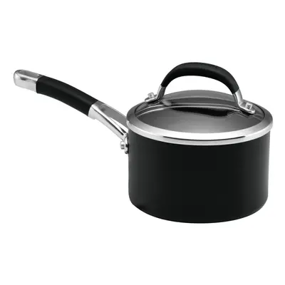 Circulon Premier Professional Saucepan Black Hard Anodised Cookware - 18cm/2.8L