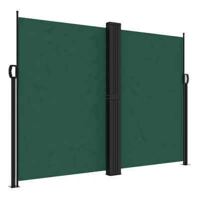 (dark green, x cm) vidaXL Retractable Side Awning Outdoor Privacy Screen Shade Cream 180x1000 cm