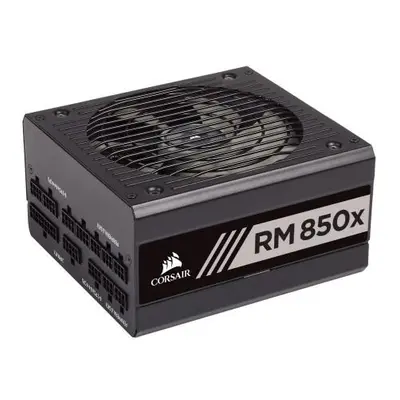 Corsair 850W Enthusiast Series RM850X PSU, Rifle Bearing Fan, Fully Modular, 80+ Gold