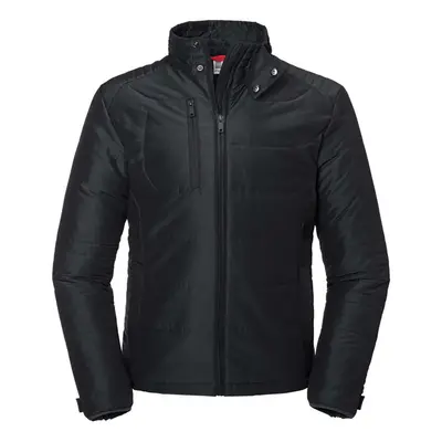 (4XL, Black) Russell Mens Cross Jacket