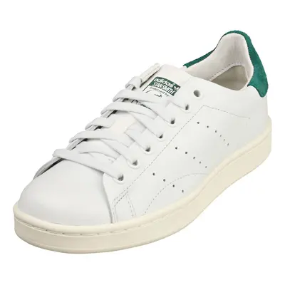 (5) adidas Stan Smith Mens Classic Trainers in White Green