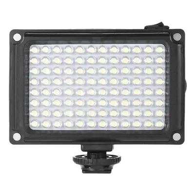 Mini Portable On-camera LED Video Fill-in Light Panel with White Orange Filters for DSLR Camera