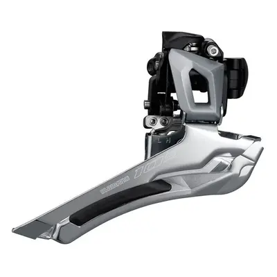 (Braze-On, Silver) Shimano FD-R7000 Double Mounting Speed Toggle Front Derailleur