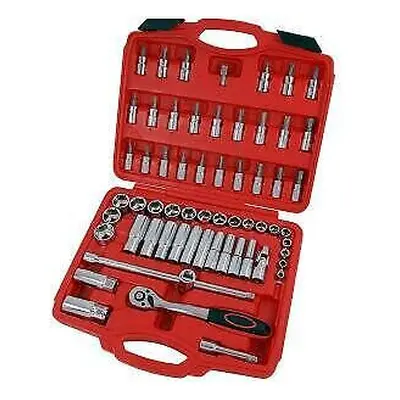 61pc - 3/8" Drive - Socket & Bit Set w/ Deep Sockets Metric (Neilsen CT0748)