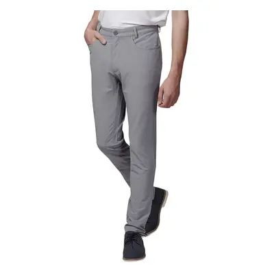 (34R, Silver) Calvin Klein Mens Genius 4-Way Stretch Quick Drying Slim Fit Golf Trousers