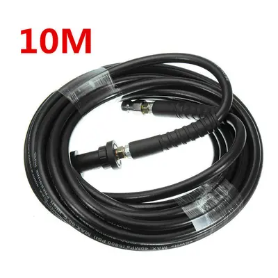 (10M) 6m to 20m Pressure Washer Sewer Drain Cleaning Hose Pipe Tube Cleaner for Karcher K