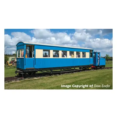 Bogie Coach Lincolnshire Coast Light Railway Blue/Cream