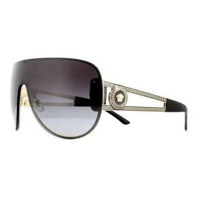 Versace Sunglasses VE2166 12528G Pale Gold Grey Gradient