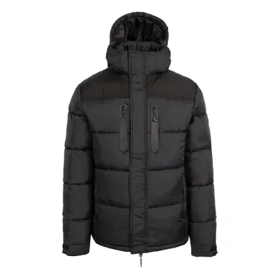 (L, Black) Trespass Mens Parkstone Quilted Jacket