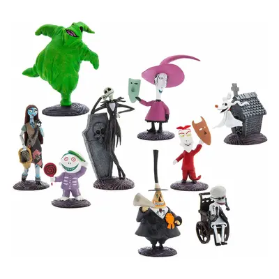 Disney Official Store The Nightmare Before Christmas Deluxe Figurine Figures Set