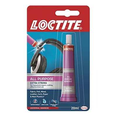 Loctite All Purpose Extra Strong Adhesive, Repositionable, Easy to Use, Ideal for Everyday and C