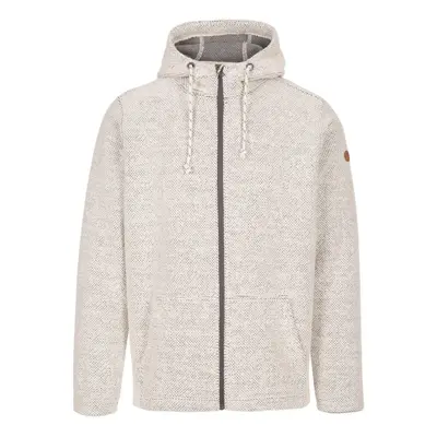 (XS, Off White Marl) Trespass Mens Scawton Zipped Hoodie