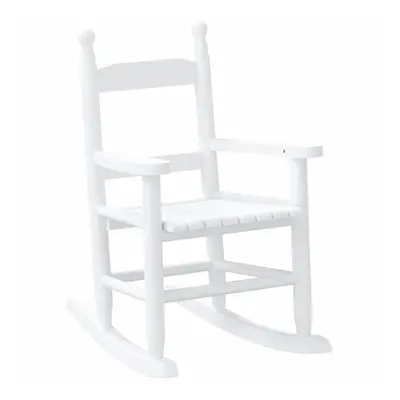 (white, pcs) vidaXL Rocking Chairs for Children Outdoor Chair pcs Black Solid Wood Poplar