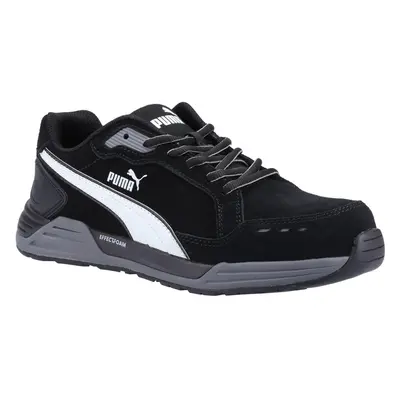 (8 UK, Black) Puma Safety Mens Airtwist Low S3 Leather Safety Trainers