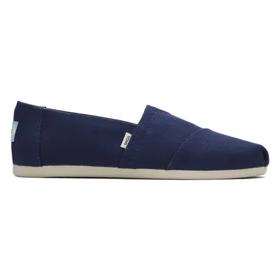 (Navy, UK 6) Toms Alpargata Womens Ladies Vegan Slip On Espadrilles Shoes