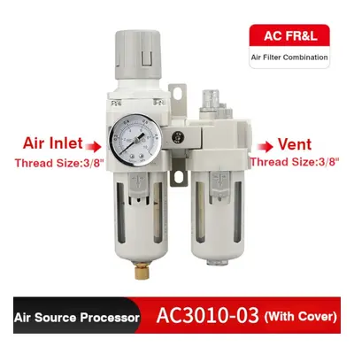 (2010) Compressor Air Filter Air Pressure Regulator Water-oil Separator Trap Filter for Air Tool