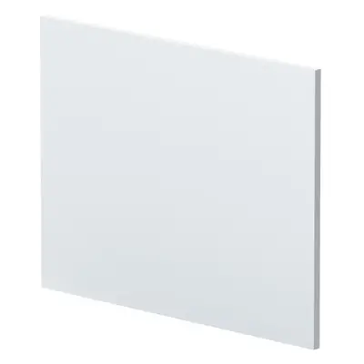 700mm Shape Square Reversible Bath End Panel - Satin White