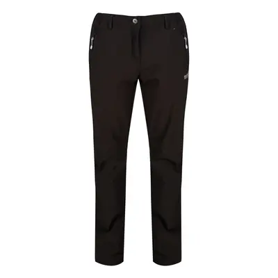 (14, Black) Regatta Great Outdoors Womens/Ladies Geo Softshell II Regular Leg Trousers